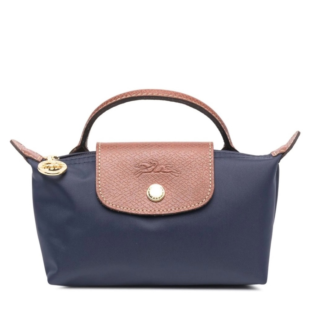 Longchamp Le Pliage makeup bag